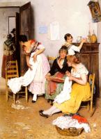 Eugene de Blaas - The New Suitor